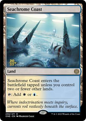 Seachrome Coast card from Prerelease Cards