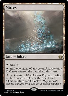 Mirrex card from Promo Pack: Phyrexia: All Will Be One