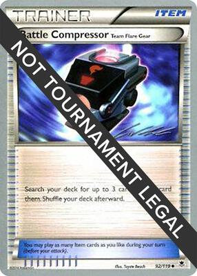 Battle Compressor (Team Flare Gear) - 2016 (Cody Walinski) card from World Championship Decks