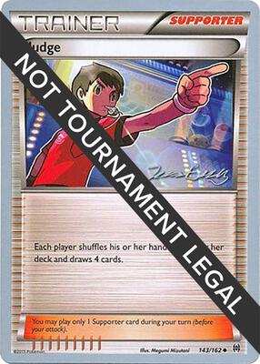 Judge - 2016 (Jesper Eriksen) card from World Championship Decks