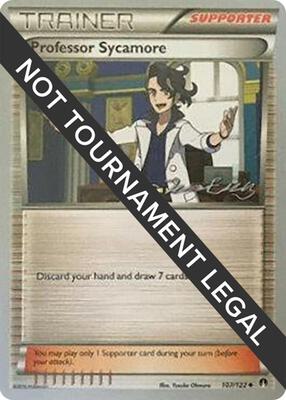 Professor Sycamore - 2016 (Jesper Eriksen) card from World Championship Decks