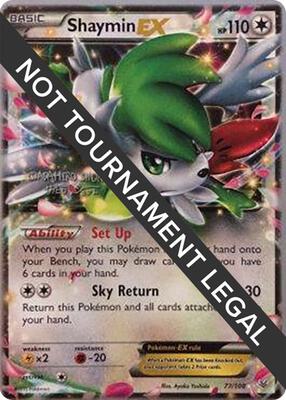Shaymin EX - 2016 (Shunto Sadahiro) card from World Championship Decks