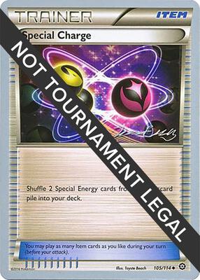 Special Charge - 2016 (Jesper Eriksen) card from World Championship Decks