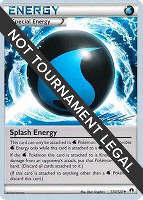 Splash Energy - 2016 (Cody Walinski) card from World Championship Decks