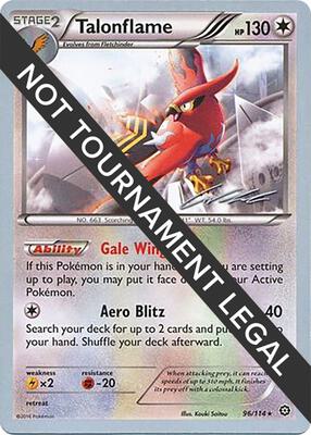 Talonflame - 2016 (Cody Walinski) card from World Championship Decks