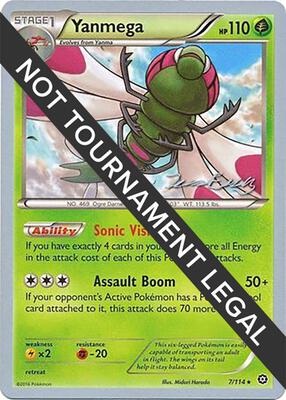 Yanmega - 2016 (Jesper Eriksen) card from World Championship Decks