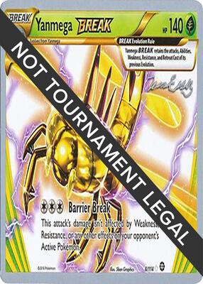 Yanmega BREAK - 2016 (Jesper Eriksen) card from World Championship Decks