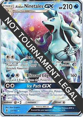 Alolan Ninetales GX - 2017 (Zachary Bokhari) card from World Championship Decks