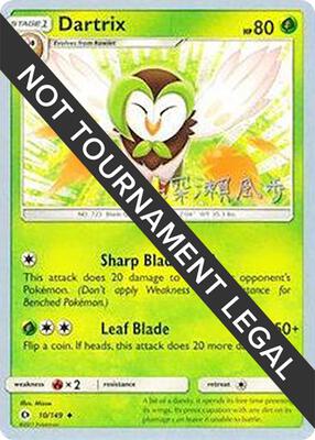 Dartrix - 2017 (Kabu Fukase) card from World Championship Decks