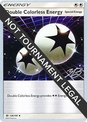 Double Colorless Energy - 2017 (Zachary Bokhari) card from World Championship Decks