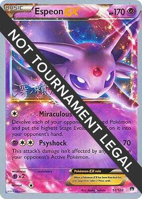 Espeon EX - 2017 (Kabu Fukase) card from World Championship Decks