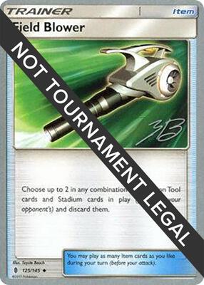 Field Blower - 2017 (Zachary Bokhari) card from World Championship Decks