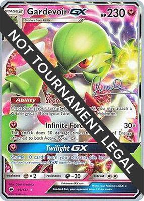 Gardevoir GX - 2017 (Diego Cassiraga) card from World Championship Decks