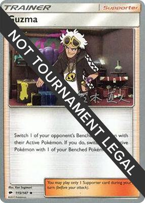 Guzma - 2017 (Naoto Suzuki) card from World Championship Decks