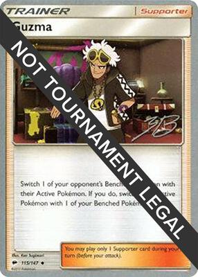 Guzma - 2017 (Zachary Bokhari) card from World Championship Decks