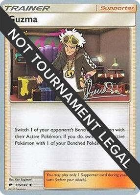 Guzma - 2017 (Diego Cassiraga) card from World Championship Decks