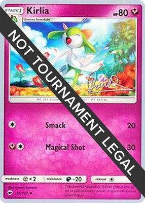 Kirlia - 2017 (Diego Cassiraga) card from World Championship Decks