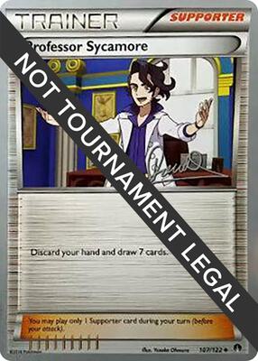 Professor Sycamore - 2017 (Diego Cassiraga) card from World Championship Decks