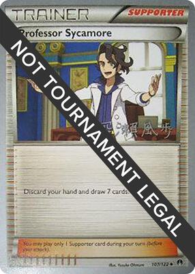 Professor Sycamore - 2017 (Kabu Fukase) card from World Championship Decks
