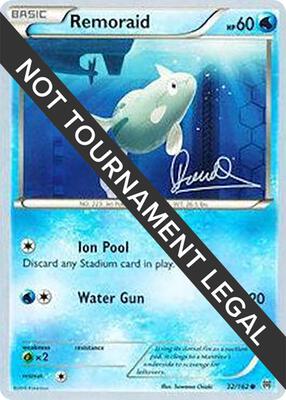Remoraid - 2017 (Diego Cassiraga) card from World Championship Decks
