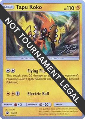 Tapu Koko - 2017 (Zachary Bokhari) card from World Championship Decks