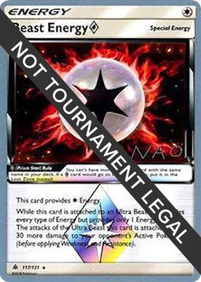 Beast Energy Prism Star - 2018 (Naohito Inoue) card from World Championship Decks