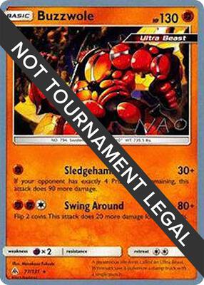 Buzzwole - 2018 (Naohito Inoue) card from World Championship Decks