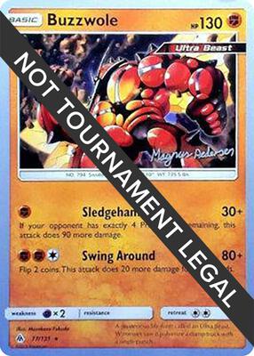 Buzzwole - 2018 (Magnus Pedersen) card from World Championship Decks