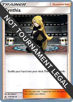 Cynthia - 2018 (Naohito Inoue) card from World Championship Decks