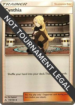 Cynthia - 2018 (Magnus Pedersen) card from World Championship Decks