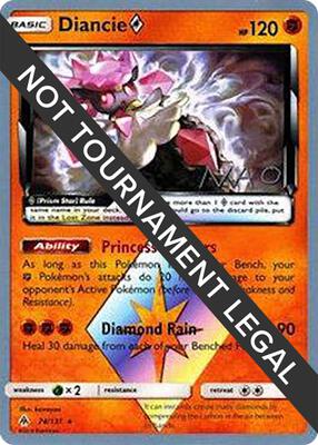 Diancie Prism Star - 2018 (Naohito Inoue) card from World Championship Decks