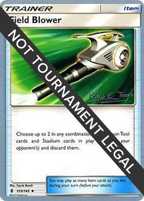 Field Blower - 2018 (Pedro Eugenio Torres) card from World Championship Decks