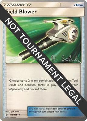 Field Blower - 2018 (Robin Schulz) card from World Championship Decks