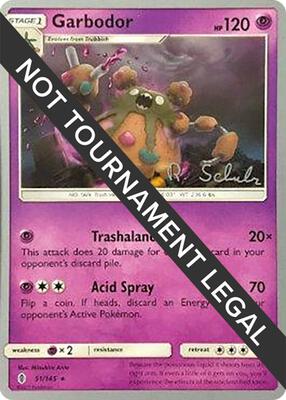 Garbodor (51) - 2018 (Robin Schulz) card from World Championship Decks