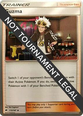 Guzma - 2018 (Naohito Inoue) card from World Championship Decks