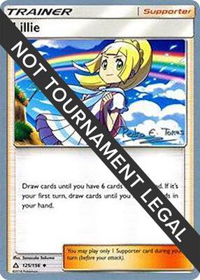 Lillie - 2018 (Pedro Eugenio Torres) card from World Championship Decks