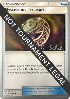 Mysterious Treasure - 2018 (Robin Schulz) card from World Championship Decks