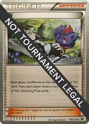 N - 2018 (Robin Schulz) card from World Championship Decks