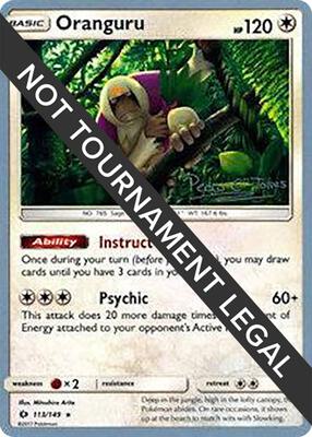 Oranguru - 2018 (Pedro Eugenio Torres) card from World Championship Decks