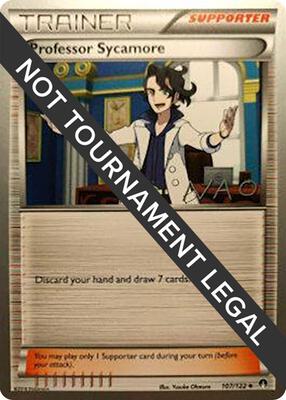 Professor Sycamore - 2018 (Naohito Inoue) card from World Championship Decks