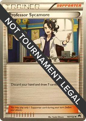 Professor Sycamore - 2018 (Magnus Pedersen) card from World Championship Decks