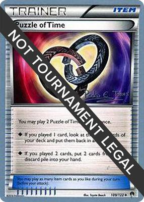 Puzzle of Time - 2018 (Pedro Eugenio Torres) card from World Championship Decks