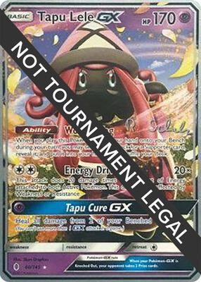 Tapu Lele GX - 2018 (Robin Schulz) card from World Championship Decks