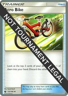Acro Bike - 2019 (Kaya Lichtleitner) card from World Championship Decks