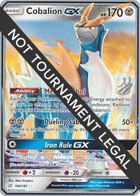 Cobalion GX - 2019 (Henry Brand) card from World Championship Decks