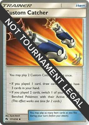 Custom Catcher - 2019 (Henry Brand) card from World Championship Decks