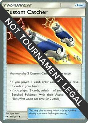 Custom Catcher - 2019 (Haruki Miyamoto) card from World Championship Decks
