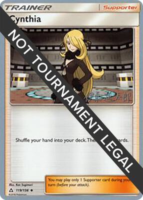 Cynthia - 2019 (Shintaro Ito) card from World Championship Decks