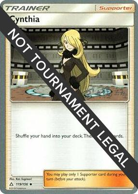 Cynthia - 2019 (Haruki Miyamoto) card from World Championship Decks