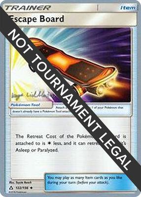 Escape Board - 2019 (Kaya Lichtleitner) card from World Championship Decks